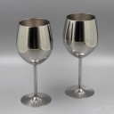 Stainless Steel Wine Glasses 2 pcs 10