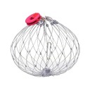 Stalen krabbenkooi 62 cm Stevige krabbenval gemaakt van 20 stalen draden Duurzame metalen constructie Effectieve krabbenvangst Eenvoudig te gebruiken in zowel zoet als zout water 1