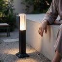 Stâlp de grădină LED 100 cm cu țăruș pentru pământ 7 W IP65 Rezistent la apă 85–265 V Aluminiu și acril Lumină caldă 3000 K Pentru gazon 2