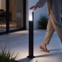 Stâlp de grădină LED 80 cm Cu vârf pentru pământ 7 W IP65 Rezistent la apă 85–265 V Aluminiu și acril Lumină albă 6000 K Pentru gazon 3