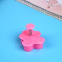 Stampini di plastica natalizi - 4 pz 5