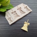 Stampo in silicone campane di Natale 3