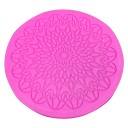 Stampo in silicone con ornamento floreale 2