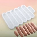 Stampo in silicone per biscotti e dolci 13 × 21 cm Stampo ondulato per bastoncini Stampino per dolci creativi 3