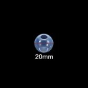 Stampo in silicone sfera 20 mm Stampo rotondo per colare resina DIY gioielli ciondoli decorazioni creazione manuale creativa 2