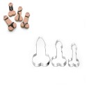 Stampo per biscotti divertente - 3 pz 2