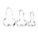 Stampo per biscotti divertente - 3 pz 3