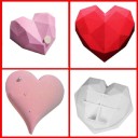 Stampo per torta a forma di cuore 1