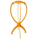 Stând de perucă pliabil și portabil 33,5 x 17,3 x 17,3 cm Ajustabil, din plastic, rezistent pentru utilizare acasă și în salon 9