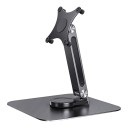 Stand for Portable Monitor Cross Mount with 4 Screws Rotating Base Adjustable Height and Tilt Aluminium Alloy For Desk in Office 6