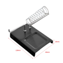 Stând pentru lipit și lipitor cu suport metalic și burete de curățare Dimensiune 13 x 6,5 cm Accesoriu practic pentru lipire 2