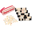 Standard Israeli Mahjong Traditional Social Game Complete Set of Playing Tiles Eastern Logic Game for Multiple Players Family Fun 1