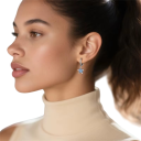 Star Earrings 925 Sterling Silver for Women Women's Silver Jewellery Birthday, Christmas Gifts Symbol of Stars and Ambitions 2