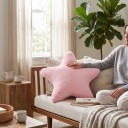 Star-Shaped Cushion 40 cm Soft and Pleasant to the Touch with Five Rounded Points and No Print as a Decorative Accessory for the Home 6