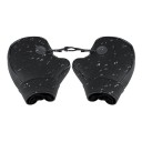 Starka motorcykelhandtag 25,5 x 25 x 7,5 cm Vattentäta vindskyddande svarta vintermotorcykel universella 1