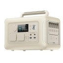 Stație de încărcare portabilă 299 Wh LiFePO4 600 W UPS cu lumină LED 2x priză auto AC USB-C Încărcare wireless 3500+ cicluri Aplicație 28 x 19 x 3