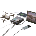 Stație de încărcare solară portabilă ALLPOWERS AP200 200 W priză AC 154 Wh 41 600 mAh Încărcare wireless QI Negru Pentru camping și excursii 4