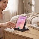 Stație de încărcare wireless pliabilă 3 în 1 15 W pentru Samsung Galaxy Z Fold Z Flip Galaxy Watch și Buds Unghi ajustabil 65° Negru 2