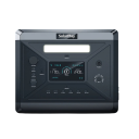 Stație electrică portabilă, generator solar LiFePO4 de 2160 Wh, priză UE, peste 3500 de cicluri, încărcare rapidă, UPS, BMS, lumină LED, 4 ieșiri AC 6 ieșiri USB XT60 DC 1