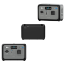 Station de charge portable OUKITEL P800E 800 W capacité 512 Wh batterie LiFePO4 220 V avec fonction UPS grise pour le camping et la sauvegarde domestique 2