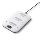 Station de charge pour 3 batteries B100 avec écran numérique et charge rapide 30 W en couleur blanche pour le casque VR S3 Pro 2