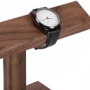 Stativo in legno per orologi e bracciali 25 × 5 × 15 cm Supporto da tavolo per gioielli in legno massello organizzatore per orologi 4