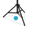 Stativo metallico regolabile 50–110 cm con testa rotante a 360° Struttura robusta a treppiede per proiettori, fotocamere, luci e attrezzature 2