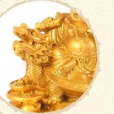 Statua decorativa del Buddha sorridente 4