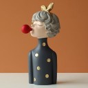 Statuetta decorativa di ragazza C580 3