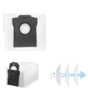 Staubsaugerbeutel für Robotersauger 4 Stk 3,2 l 22×12×10,7 cm Vliesstoff Zweilagige Filter mit Aktivkohle Einwegzubehör mit hoher Kapazität 2