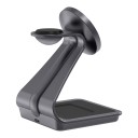 Stazione di ricarica wireless magnetica 3in1 15 W USB-C Rilevamento di oggetti estranei Supporto per telefono, orologio e cuffie 6
