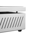 Stazione di riscaldamento 100 × 100 mm Piastra riscaldante a microprocessore 0–400 °C 350 W Riscaldamento uniforme Display LED Temperatura regolabile 7