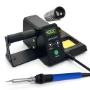 Stazione di saldatura digitale 60 W con display LED e regolazione della temperatura PID con riscaldamento rapido in colore nero per riparazioni 7