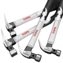 Steel Hammer Magnetic Hammer Hammer with Magnet Multifunctional Non-Slip Hammer Hammer with Nail Holder 630 g 2