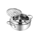 Stegepande med termometer 2,2 liter 3