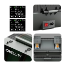 Στεγνωτήριο νήματος 34,3 x 22,6 x 30 cm Plus 160 W για δύο ρόλους Στεγνωτήρας με μνήμη ρυθμίσεων και ρύθμιση θερμοκρασίας 45–70 °C 5