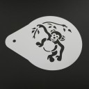 Stencil per decorare il caffè animali 4 pz 2