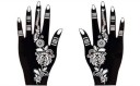 Stencil per tatuaggi all'henné per le mani J3450 7