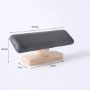 Στηρίγμα για βραχιόλια και ρολόγια T-bar 19,5 × 8,5 × 5 cm ξύλινη βάση με βελούδινο μαξιλάρι για την προβολή βραχιολιών ρολογιών 6