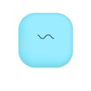 Stérilisateur de brosse à dents UV portable 5 x 5 cm, lumière UVC verte, chargement USB, étui de désinfection de salle de bain 5