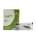 Sterilisoidut kertakäyttöiset akupunktio-neulat ohjaustöyhtöineen 500 kpl 0,20×40 mm vihreä-valkoisia akupunktioon ja hierontatekniikoihin 3