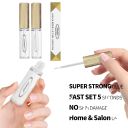 Sterk lijm voor wimpers en wenkbrauwlaminatie 7 ml Sneldrogend 5 s Professionele lijm met applicator Zonder resten Salon- en thuisgebruik 3