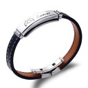 Sternzeichen Herren-Lederarmband 3