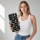 Stevige hoes voor Samsung Galaxy S24 met patroon Materiaal PC en TPU Achterkant van polycarbonaat Beschermhoes voor mobiel 18