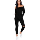 Stickad jumpsuit för dam J1836 1