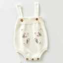 Stickad tröja och bodysuit för flickor L1168 3