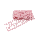 Stickerei Spitzenband 3,5 cm x 182 cm Dekorative gestickte Spitze Polyester Spitzenband zum Nähen von Bekleidungsdekorationen Hochzeitsdekoration 3