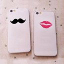 Stickers 10x Moustache and 10x Lips 2