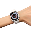 Sticlă de protecție din sticlă întărită de 49 mm pentru Apple Watch Ultra 3 2 1 HD 3D cu acoperire completă a ecranului, protecție împotriva zgârieturilor, bumper 2