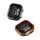 Sticlă pentru Apple Ultra 2 49 mm sticlă securizată cu cadru metalic capac de protecție pentru ecran husă rezistentă la șocuri împotriva zgârieturilor pentru Apple Watch 12